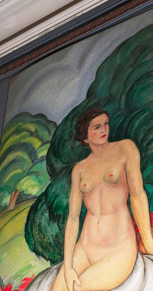 P. P. LABROUASSE, Öl auf Holz