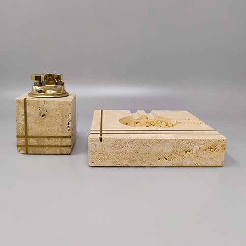 Smoking Set Enzo Mari for F.lli Mannelli des années 1970. Fabriqué en Italie