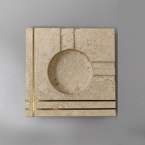 Smoking Set Enzo Mari for F.lli Mannelli des années 1970. Fabriqué en Italie