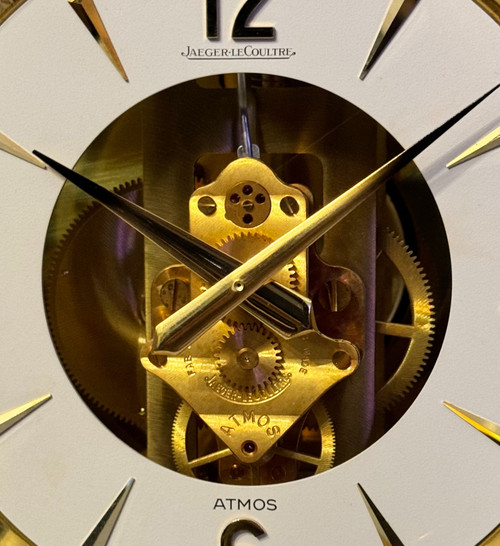 ATMOS clock in gilded brass (JAEGER-LECOULTRE)