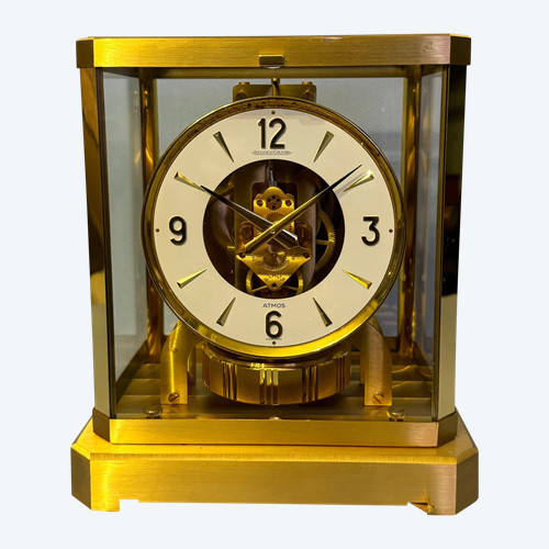 ATMOS clock in gilded brass (JAEGER-LECOULTRE)