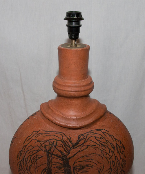 Lamp Signed Jean Marais 1913-1998