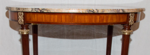  Guéridon Ovale Style Louis XVI Ende 19. Jahrhundert