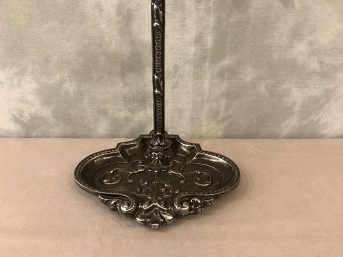 Beautiful 19th century cast iron and bronze mantelpiece.