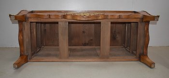  Importante Commode Tombeau en Bois de Rose, style Louis XIV - Milieu XXe 