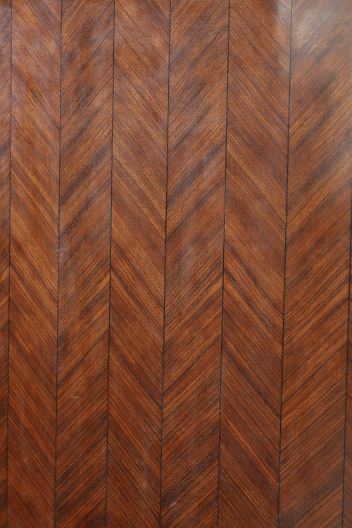 Credenza in palissandro e palissandro nello stile di Jules Leleu