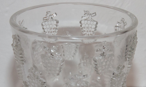 Vaso modello Lava Raisins Malaga R Lalique 1937