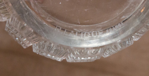Vaso modello Lava Raisins Malaga R Lalique 1937