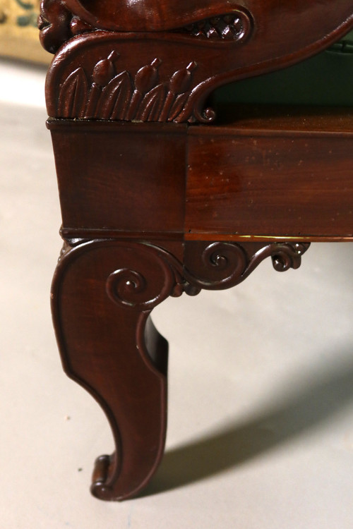 Fauteuil de bureau XIXème