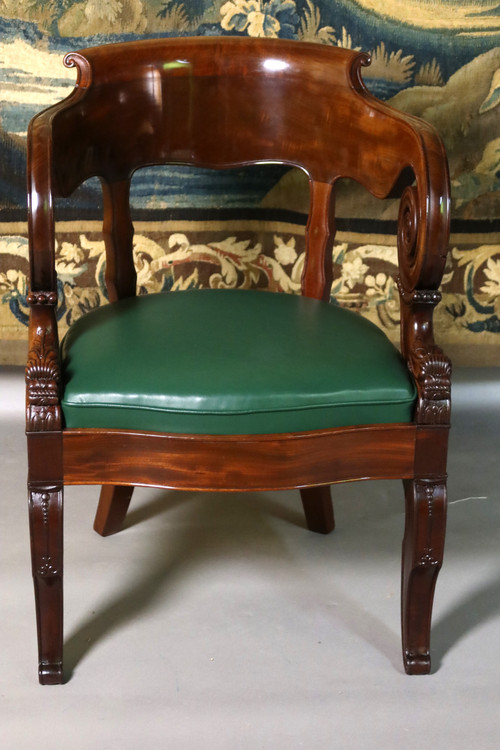 Fauteuil de bureau XIXème