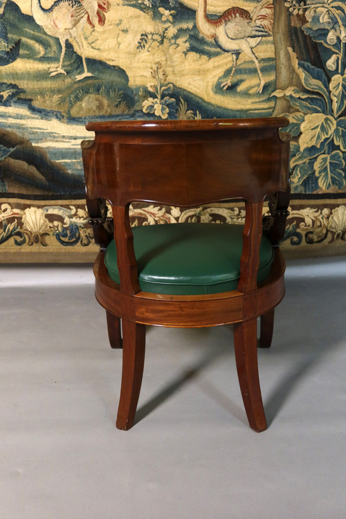 Fauteuil de bureau XIXème