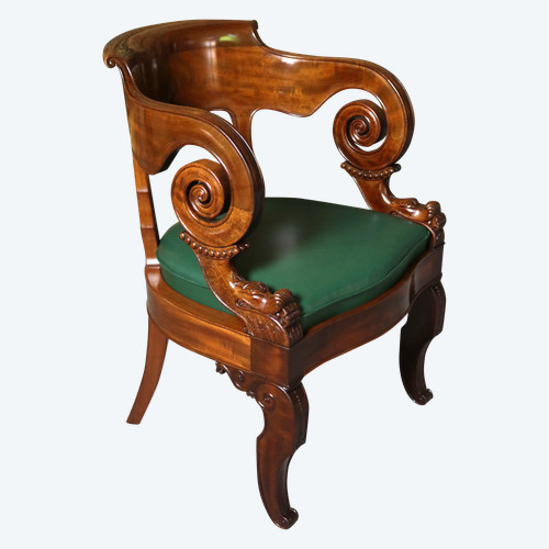 Fauteuil de bureau XIXème