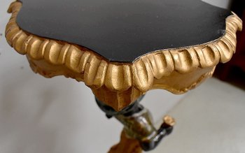  Sella in legno dorato in stile veneziano - Fine XIX secolo