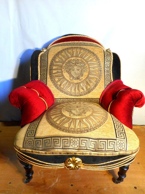 Paire De Large Fauteuil époque Napoléon III