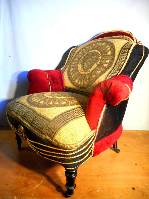 Paire De Large Fauteuil époque Napoléon III