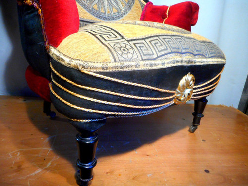 Paire De Large Fauteuil époque Napoléon III