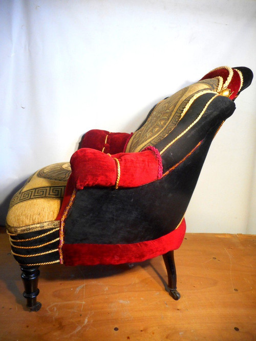 Paire De Large Fauteuil époque Napoléon III