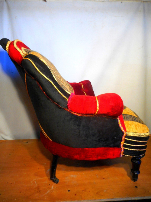 Paire De Large Fauteuil époque Napoléon III