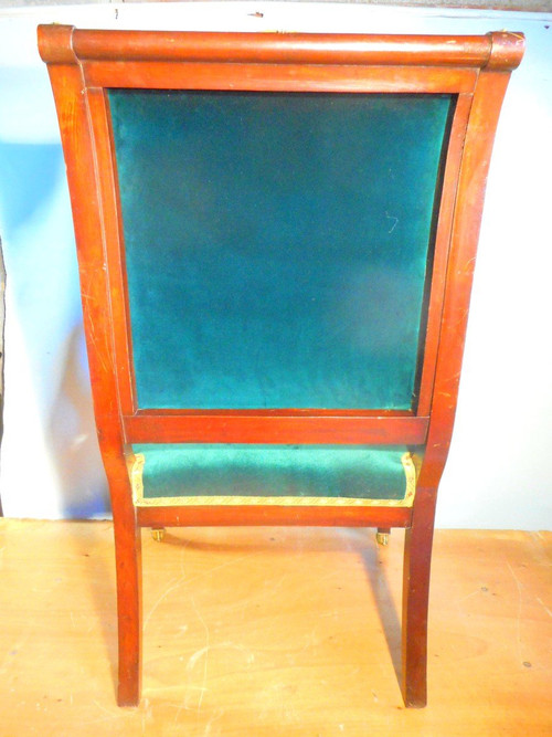 Ensemble De Salon En Acajou Et Bronze Doré époque XIXe