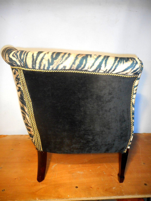 Paire De Large Fauteuil époque Art Deco