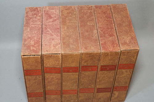 MARIVAUX, 6 volumes, illustrations by Paul Emile BECAT