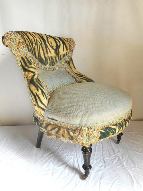 Paire De Chauffeuses époque Napoléon III
