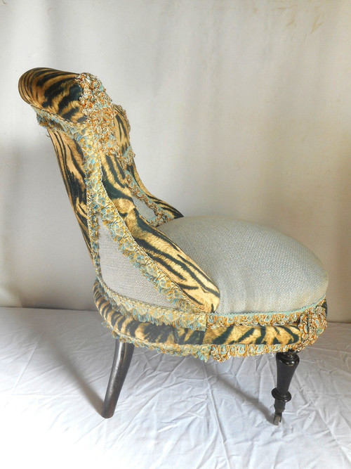 Paire De Chauffeuses époque Napoléon III