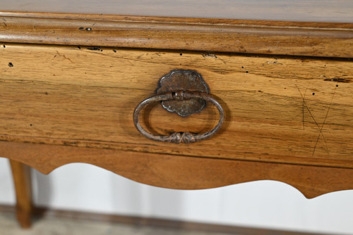 Table Bureau en Noyer et Merisier, style Louis XV – Début XIXe