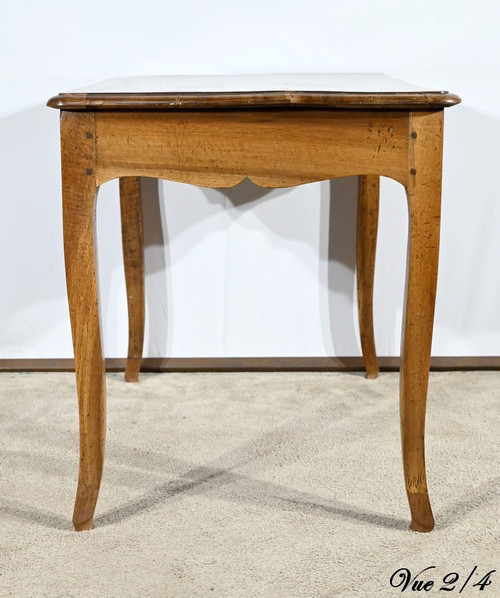 Table Bureau en Noyer et Merisier, style Louis XV – Début XIXe