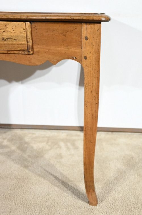 Table Bureau en Noyer et Merisier, style Louis XV – Début XIXe