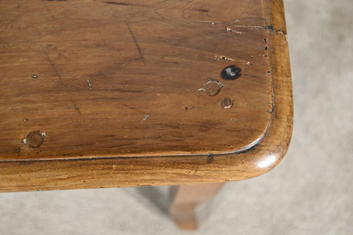Table Bureau en Noyer et Merisier, style Louis XV – Début XIXe