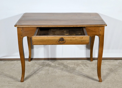 Table Bureau en Noyer et Merisier, style Louis XV – Début XIXe