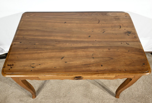 Table Bureau en Noyer et Merisier, style Louis XV – Début XIXe
