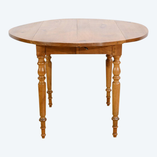 Modular table in cherry wood, Louis Philippe style - 2nd half 19th century