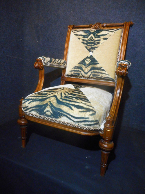 Ensemble De Salon En Noyer époque Napoléon III