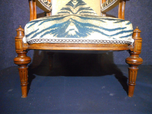 Ensemble De Salon En Noyer époque Napoléon III