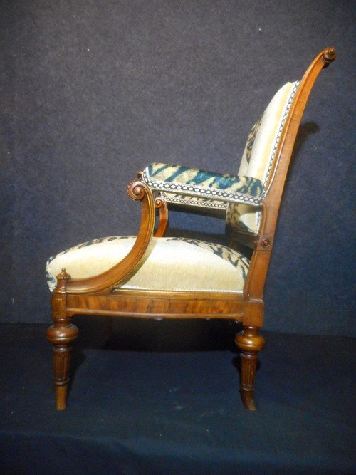 Ensemble De Salon En Noyer époque Napoléon III