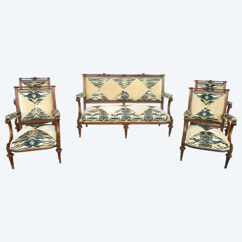 Ensemble De Salon En Noyer époque Napoléon III
