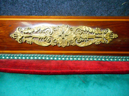 Ensemble De Salon Empire En Acajou Et Bronze Doré Estampillé