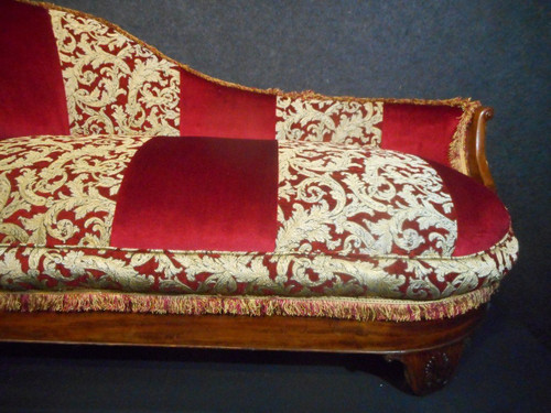 Empire Period Mahogany Meridienne