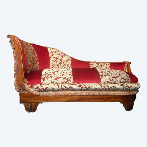 Empire Period Mahogany Meridienne