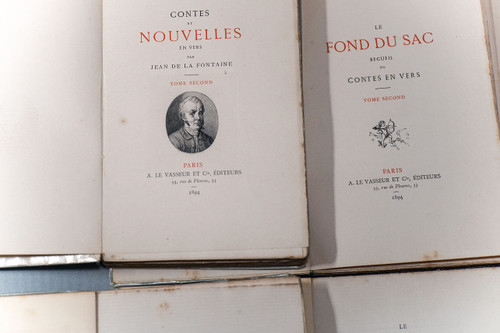 Curiosa - Les Conteurs Galants Des XVII Et XVIIIème Siècle, 1894, 6 Volumes