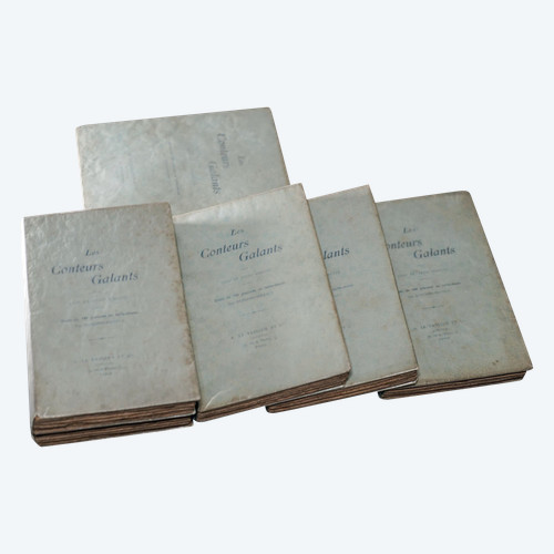 Curiosa - Les Conteurs Galants Des XVII Et XVIIIème Siècle, 1894, 6 Volumes