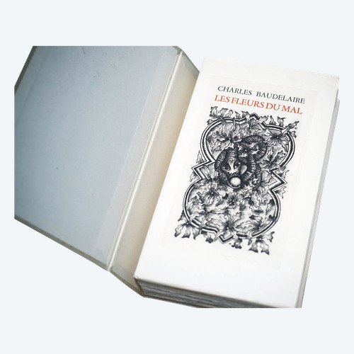 Curiosa - Ch. BAUDELAIRE, "LES FLEURS DU MAL SUIVIES DES ÉPAVES" (THE FLOWERS OF EVIL FOLLOWED BY WIPES)