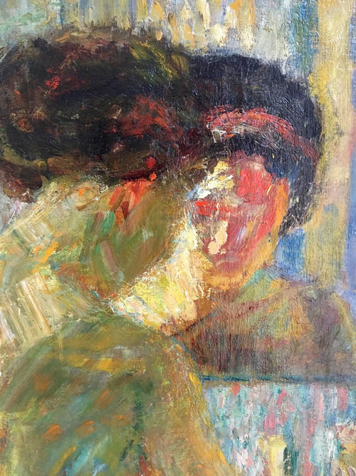 "jeune Femme à La Toilette" - Auguste Durel