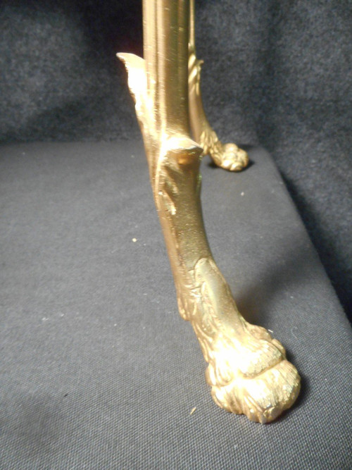 Pedestal Table By Henry Dasson In Gilt Bronze And Marquetry Dated 1888