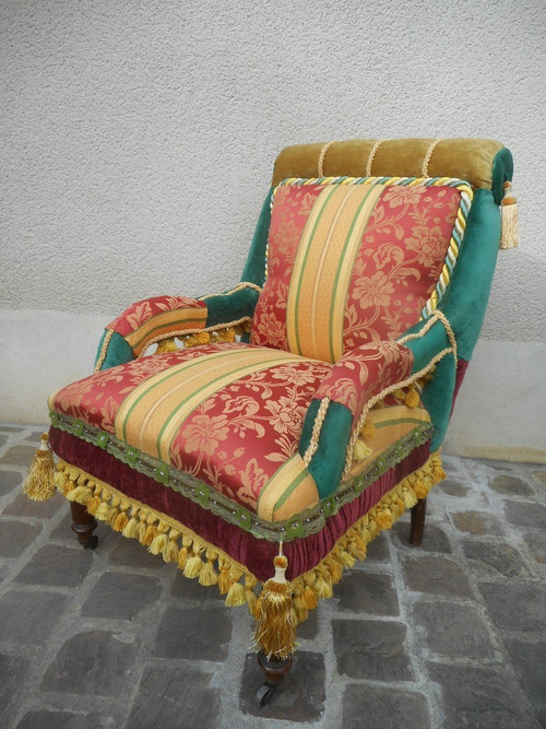 Coppia Di Poltrone Epoca Napoleone III