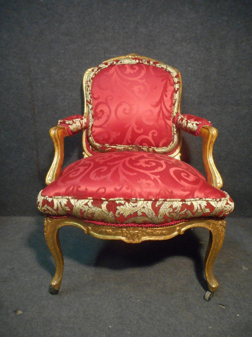 Ensemble De Salon En Bois Doré époque XIXe