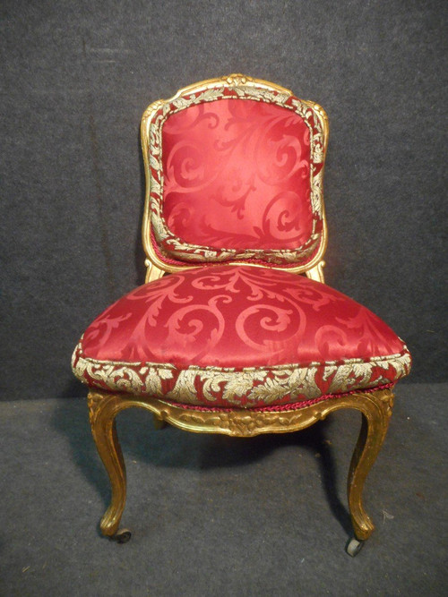 Ensemble De Salon En Bois Doré époque XIXe