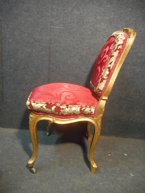 Ensemble De Salon En Bois Doré époque XIXe